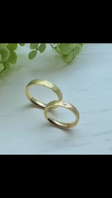 #マリッジリング #オーダージュエリー #k18リング #オーダーリング #atelierksapporo #アトリエkさっぽろ #結婚指輪 #ブライダル #オーダーマリッジリング #hokkaido