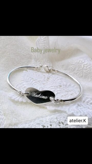 #ベビージュエリー #ファーストジュエリー #babyjewelry #アトリエkさっぽろ #atelierksapporo